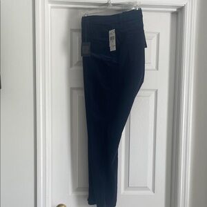 Women's Navy Corduroy Skinny Jeans